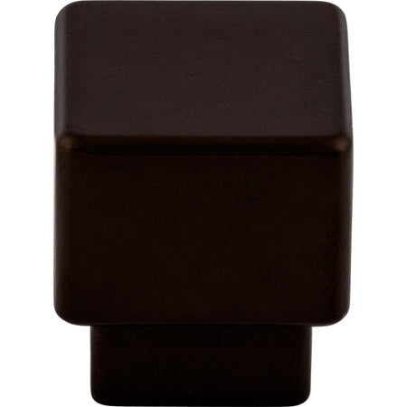 Top Knobs TK32ORB: 1" Sanctuary Tapered Square Cabinet Knob - Oil Rubbed Bronze