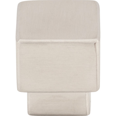 Top Knobs TK32SS: 1" Tapered Square Cabinet Knob - Stainless Steel