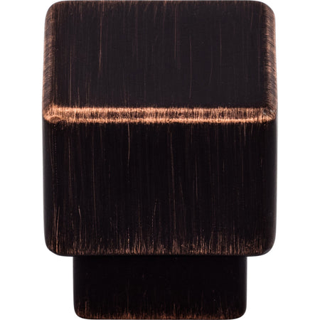 Top Knobs TK32TB: 1" Sanctuary Tapered Square Cabinet Knob - Tuscan Bronze