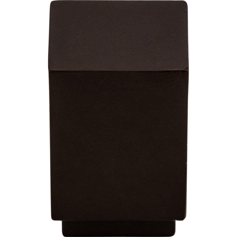 Top Knobs TK33ORB: 3/4" Sanctuary Linear Cube Cabinet Knob - Oil Rubbed Bronze