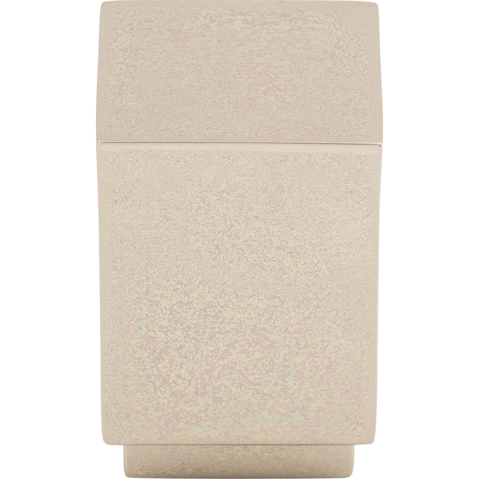Top Knobs TK33PN: 3/4" Sanctuary Linear Cube Cabinet Knob - Polished Nickel