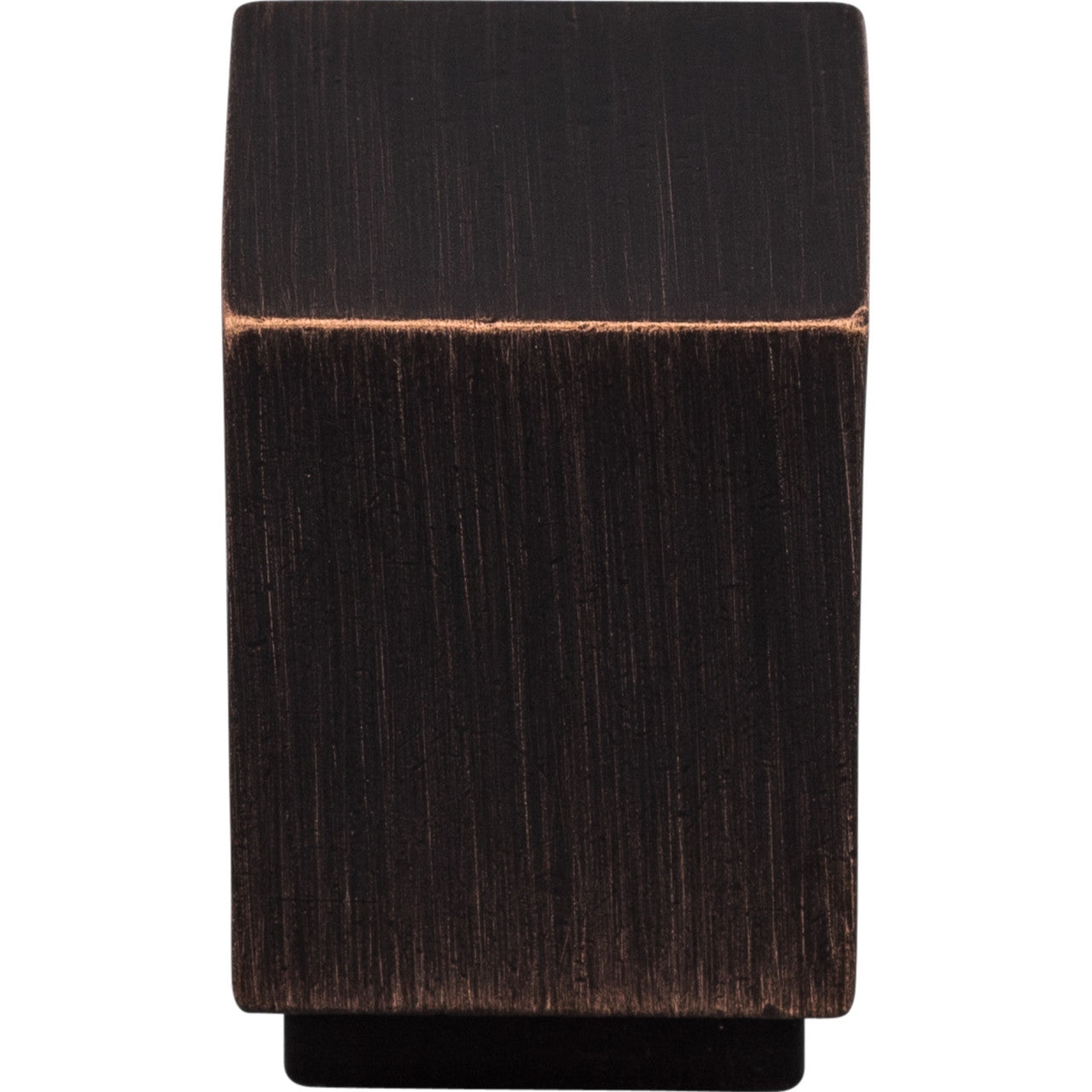 Top Knobs TK33TB: 3/4" Sanctuary Linear Cube Cabinet Knob - Tuscan Bronze