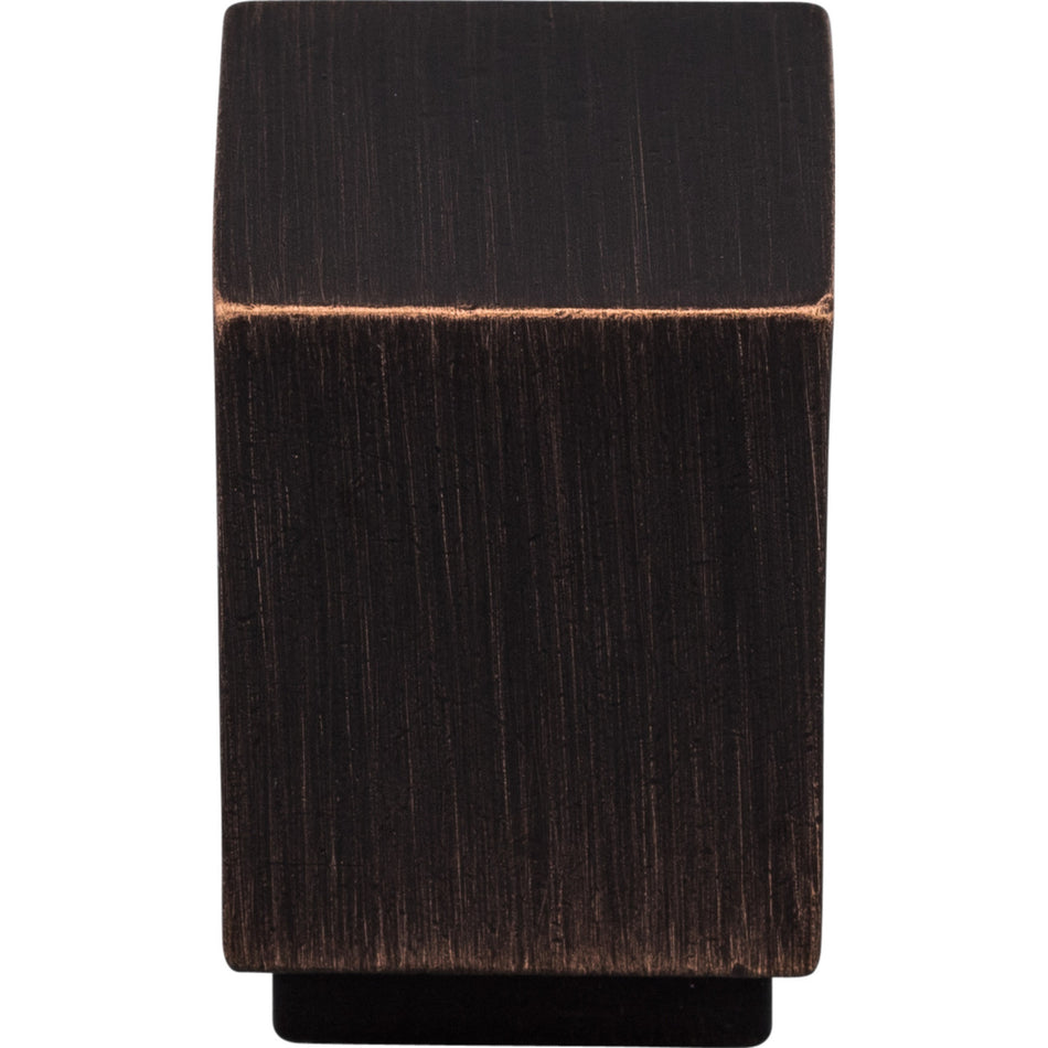 Top Knobs TK33TB: 3/4" Sanctuary Linear Cube Cabinet Knob - Tuscan Bronze