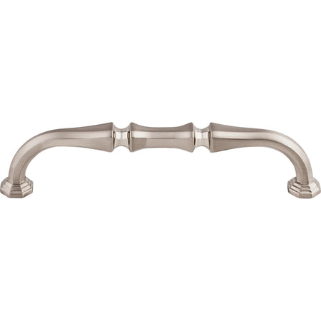 Top Knobs TK342BSN: 5" cc Chalet D-Handle Cabinet Pull - Brushed Satin Nickel