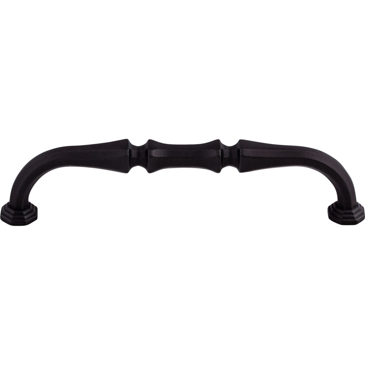 Top Knobs TK342SAB: 5" cc Chalet D-Handle Cabinet Pull - Sable