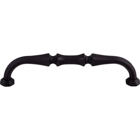 Top Knobs TK342SAB: 5" cc Chalet D-Handle Cabinet Pull - Sable