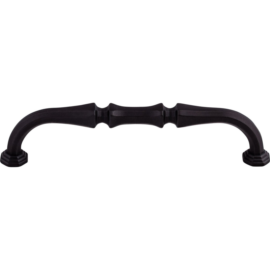 Top Knobs TK342SAB: 5" cc Chalet D-Handle Cabinet Pull - Sable