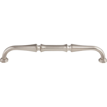 Top Knobs TK343BSN: 7" cc Chalet D-Handle Cabinet Pull - Brushed Satin Nickel