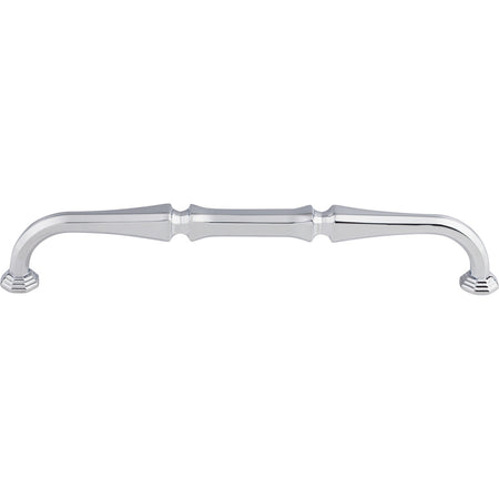 Top Knobs TK343PC: 7" cc Chalet D-Handle Cabinet Pull - Polished Chrome