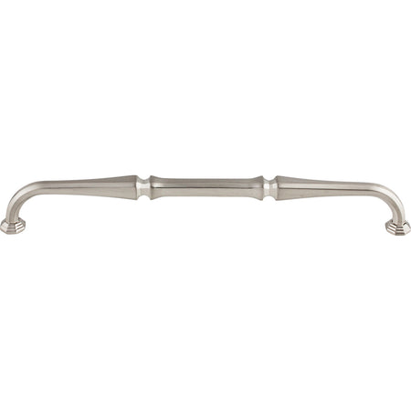 Top Knobs TK344BSN: 9" cc Chalet D-Handle Cabinet Pull - Brushed Satin Nickel