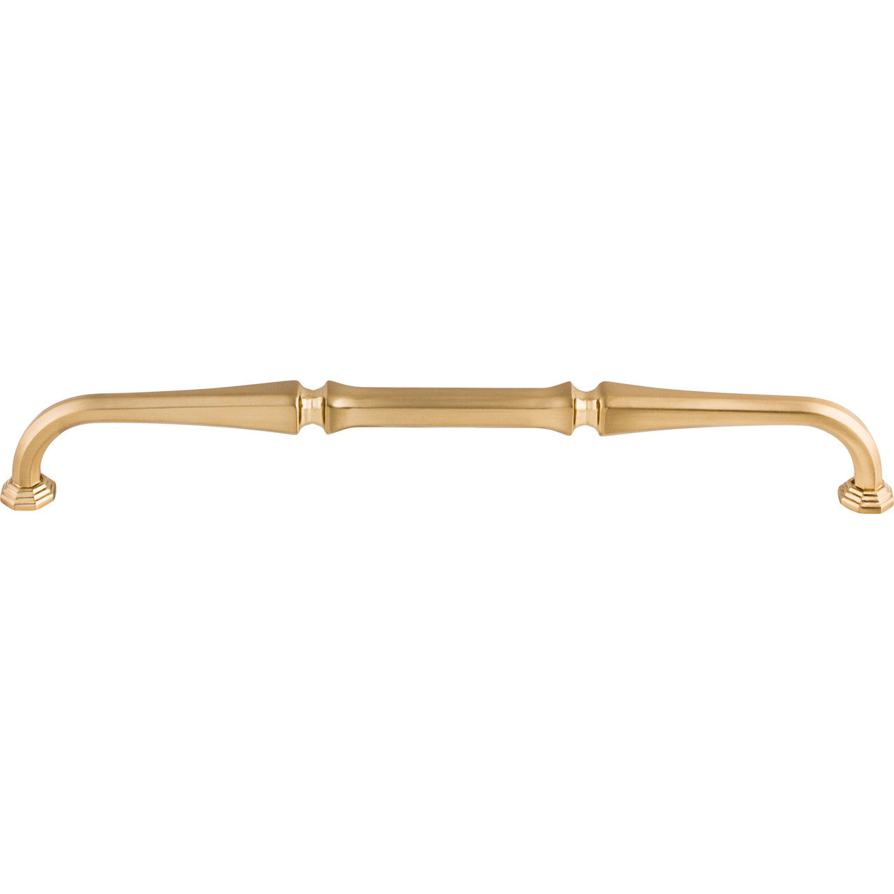 Top Knobs TK344HB: 9" cc Chalet D-Handle Cabinet Pull - Honey Bronze