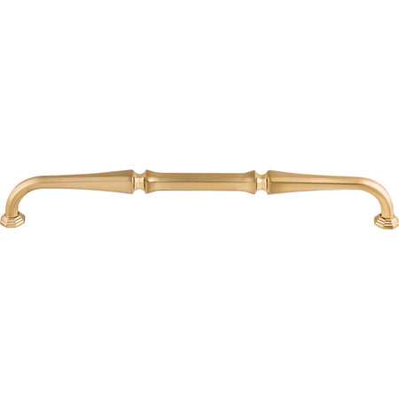 Top Knobs TK344HB: 9" cc Chalet D-Handle Cabinet Pull - Honey Bronze
