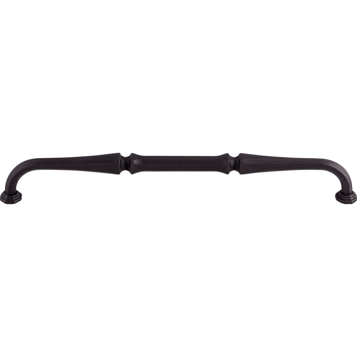 Top Knobs TK344SAB: 9" cc Chalet D-Handle Cabinet Pull - Sable