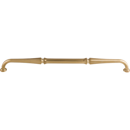 Top Knobs TK345HB: 12" cc Chalet D-Handle Cabinet Pull - Honey Bronze