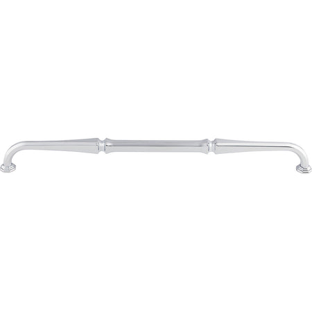 Top Knobs TK345PC: 12" cc Chalet D-Handle Cabinet Pull - Polished Chrome