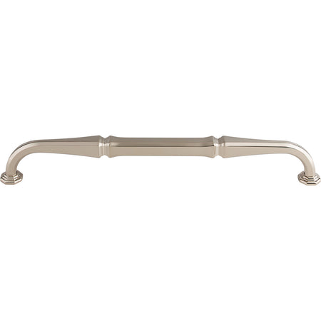 Top Knobs TK346PN: 12" cc Chalet D-Handle Appliance Pull - Polished Nickel