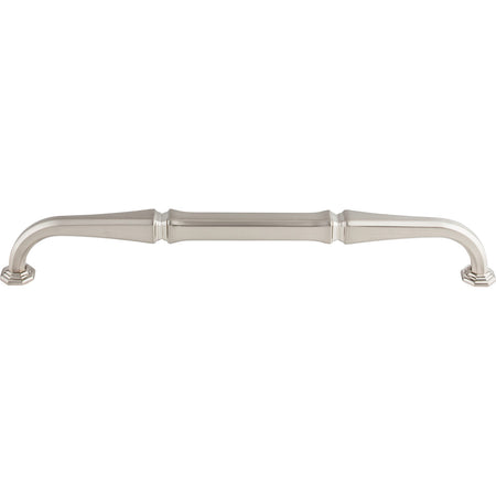 Top Knobs TK347BSN: 18" cc Chalet D-Handle Appliance Pull - Brushed Satin Nickel