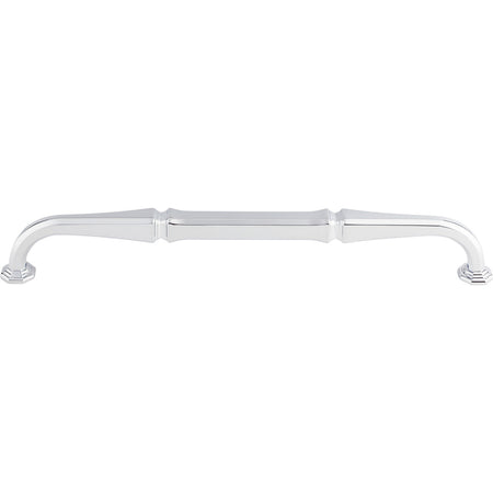 Top Knobs TK347PC: 18" cc Chalet D-Handle Appliance Pull - Polished Chrome