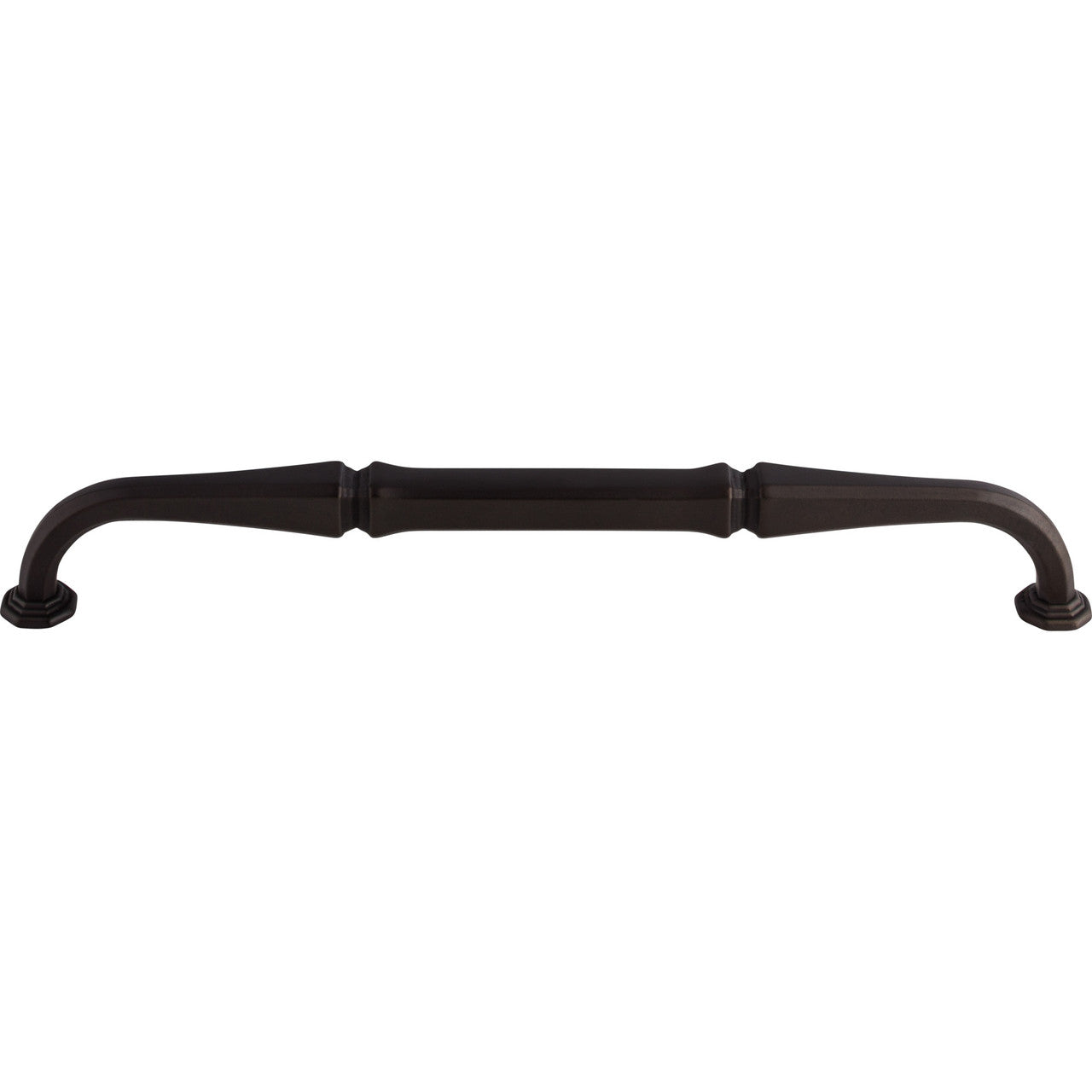 Top Knobs TK347SAB: 18" cc Chalet D-Handle Appliance Pull - Sable