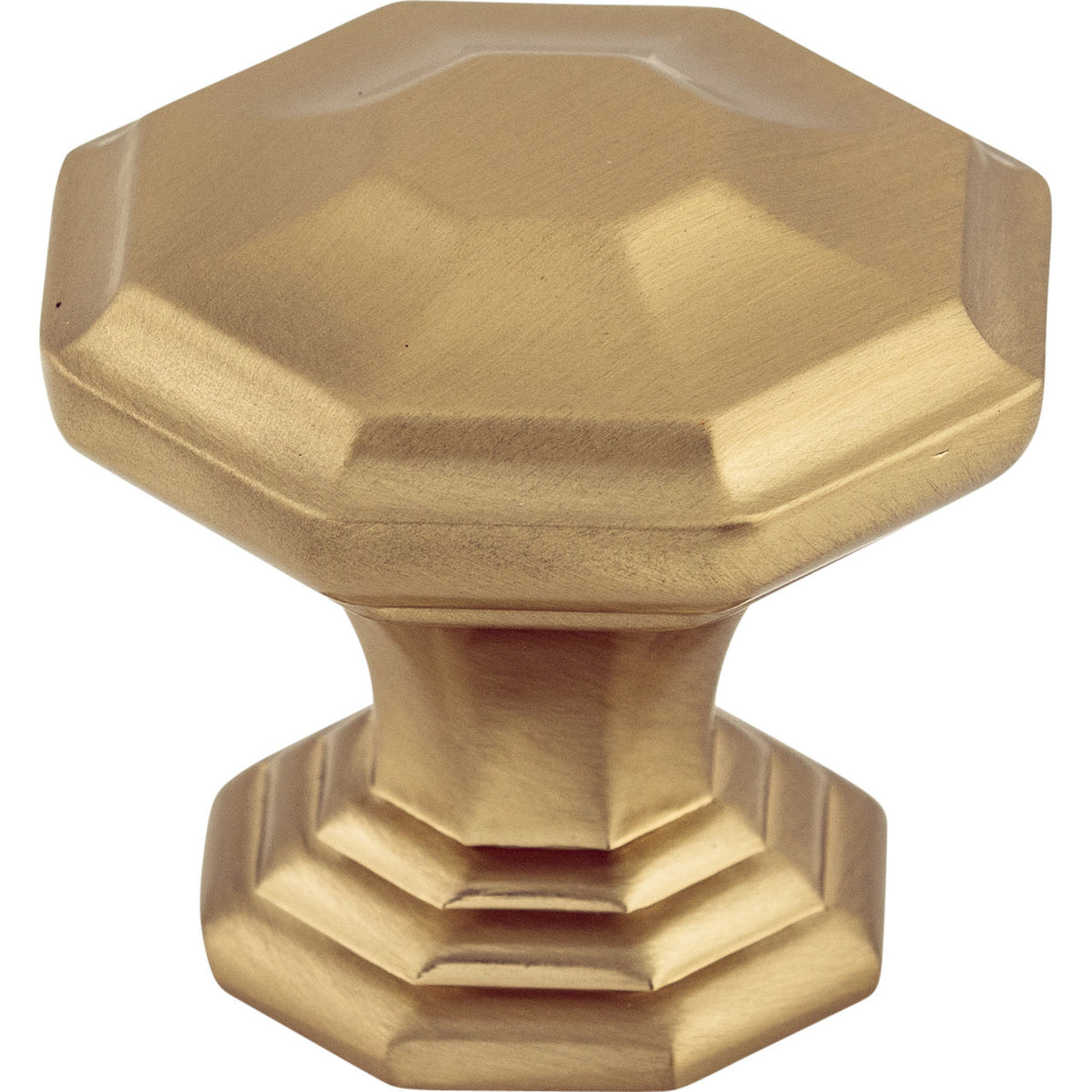 Top Knobs TK348HB: 1-1/2" Chalet Octagon Cabinet Knob - Honey Bronze