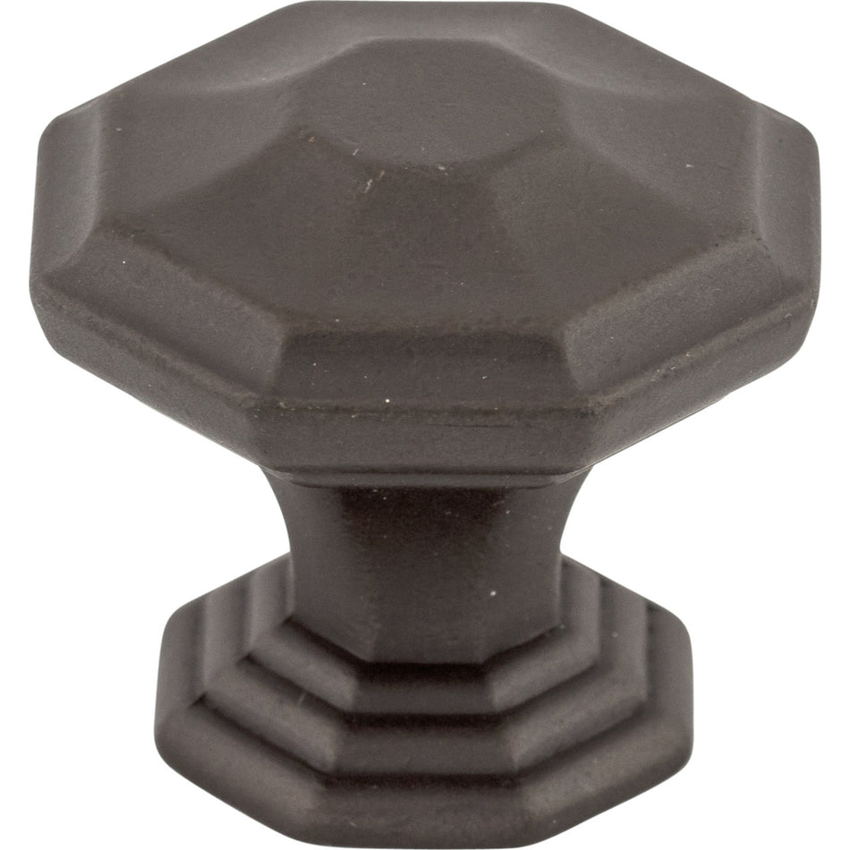 Top Knobs TK348SAB: 1-1/2" Chalet Octagon Cabinet Knob - Sable