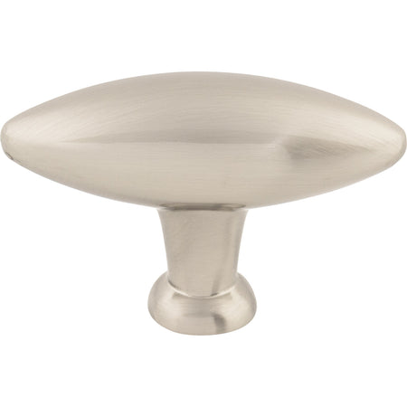 Top Knobs TK381BSN: 2-5/16" Shrewsbury T-Bar Cabinet Knob - Brushed Satin Nickel