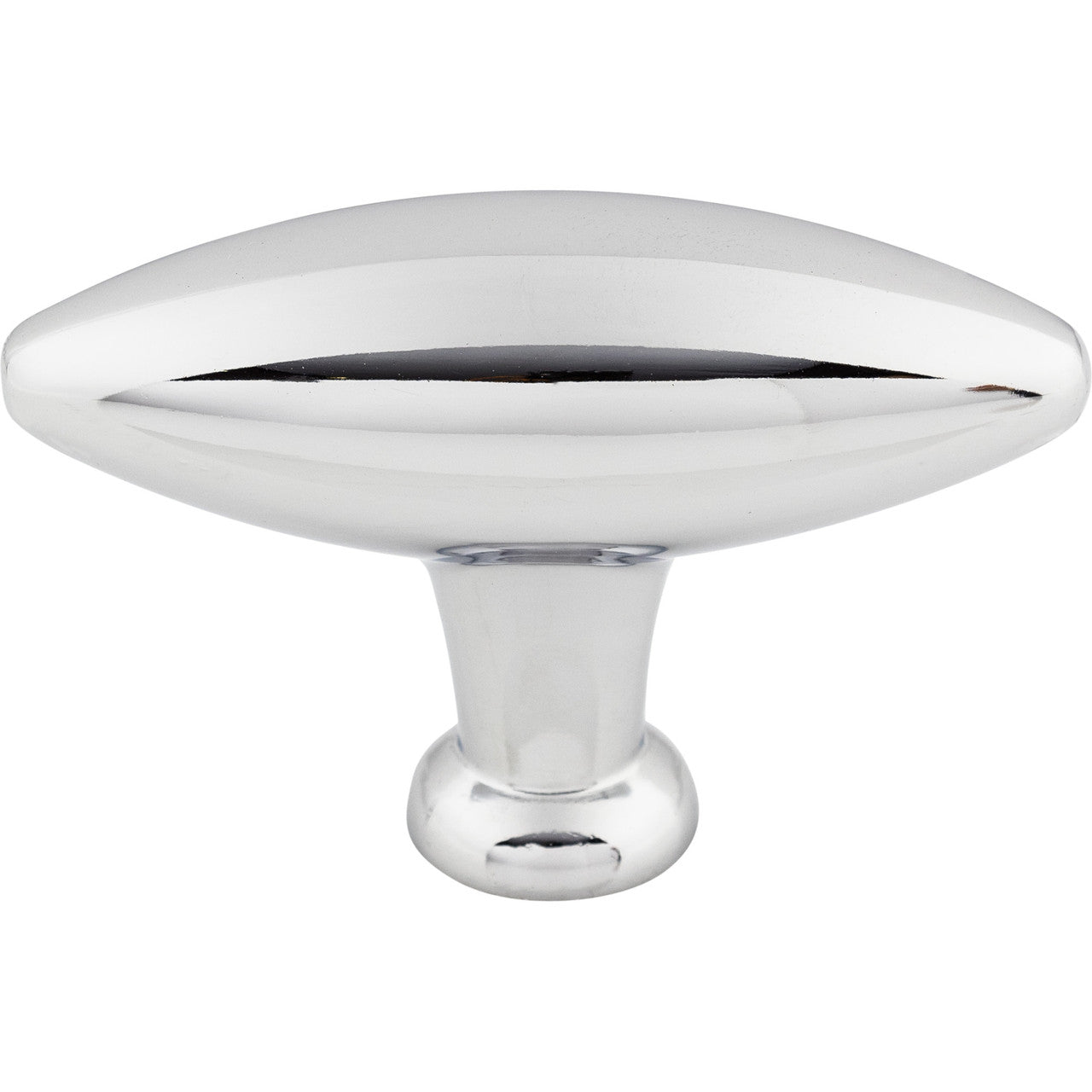 Top Knobs TK381PC: 2-5/16" Shrewsbury T-Bar Cabinet Knob - Polished Chrome