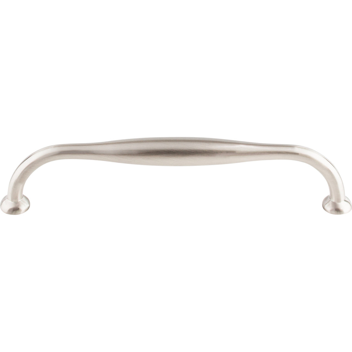 Top Knobs TK383BSN: 7-1/2" cc Shrewsbury D-Handle Cabinet Pull - Brushed Satin Nickel