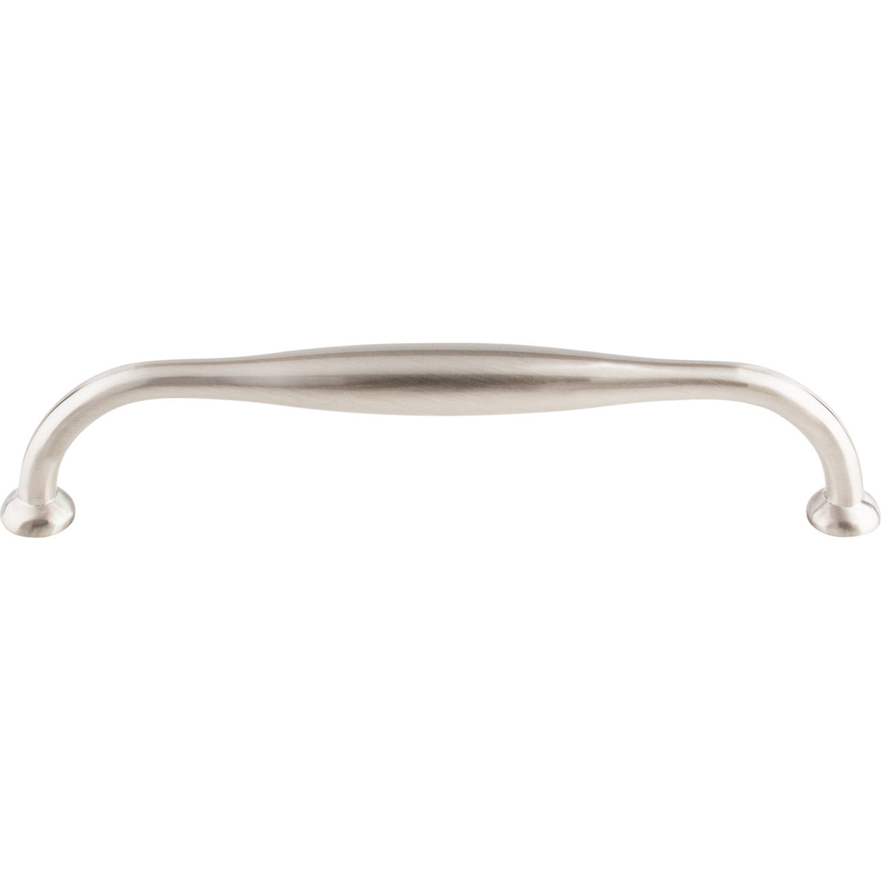 Top Knobs TK383BSN: 7-1/2" cc Shrewsbury D-Handle Cabinet Pull - Brushed Satin Nickel