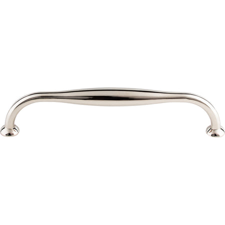 Top Knobs TK383PN: 7-1/2" cc Shrewsbury D-Handle Cabinet Pull - Polished Nickel