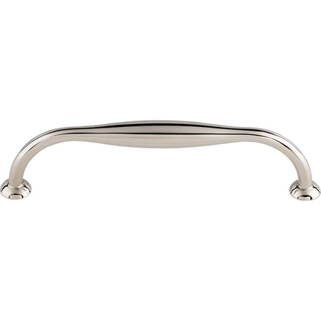 Top Knobs TK384PN: 5-1/16" cc Shrewsbury D-Handle Cabinet Pull - Polished Nickel