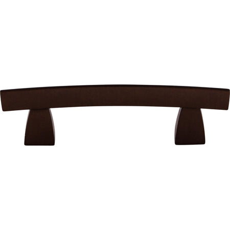 Top Knobs TK3ORB: 3" cc Sanctuary Arched Bar Cabinet Pull - Oil Rubbed Bronze