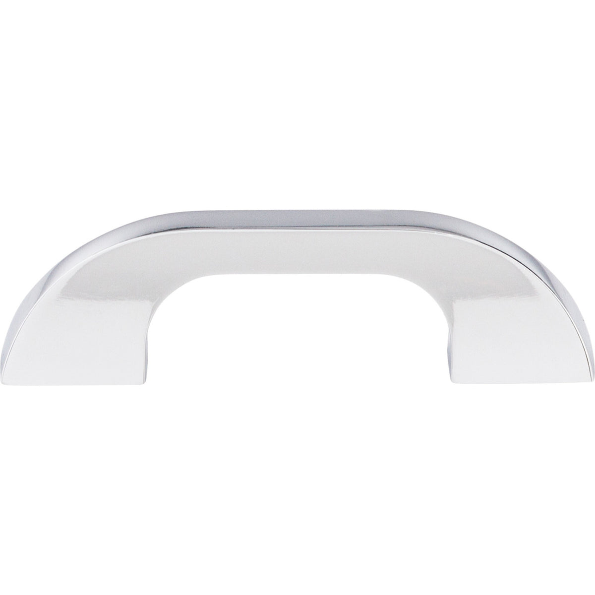 Top Knobs TK44PC: 3" cc Neo D-Handle Cabinet Pull - Polished Chrome