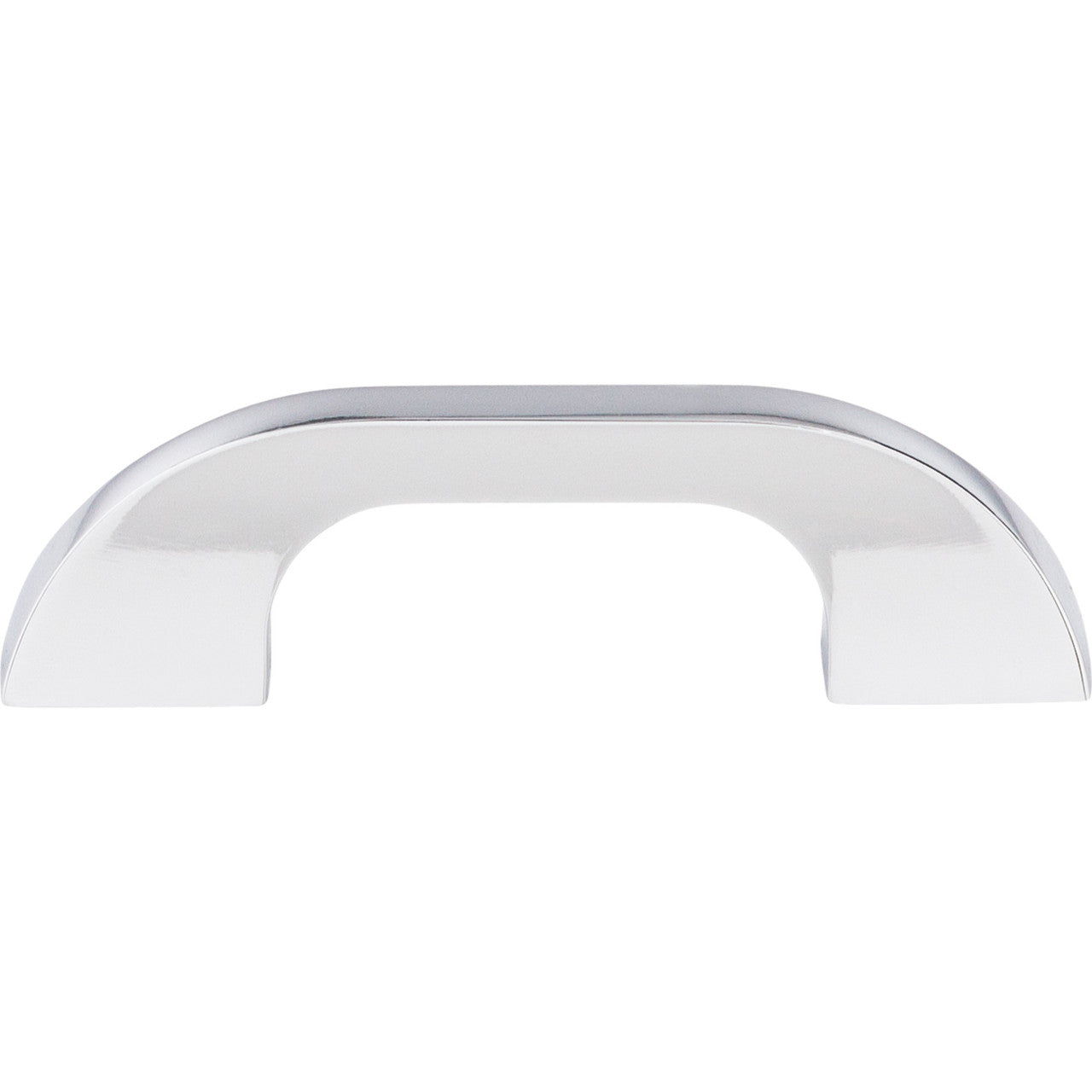 Top Knobs TK44PC: 3" cc Neo D-Handle Cabinet Pull - Polished Chrome