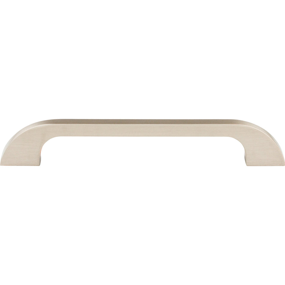 Top Knobs TK45BSN: 6" cc Neo D-Handle Cabinet Pull - Brushed Satin Nickel