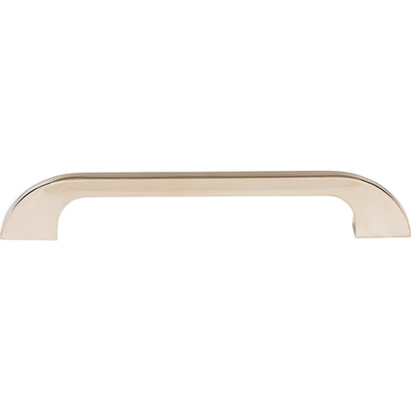 Top Knobs TK45PN: 6" cc Neo D-Handle Cabinet Pull - Polished Nickel