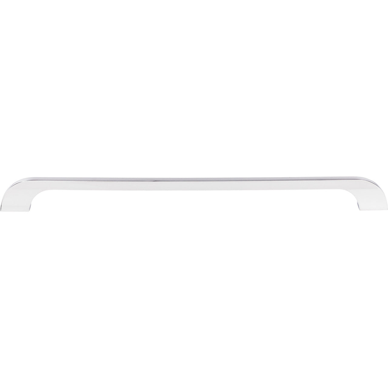 Top Knobs TK46PC: 12" cc Neo D-Handle Cabinet Pull - Polished Chrome