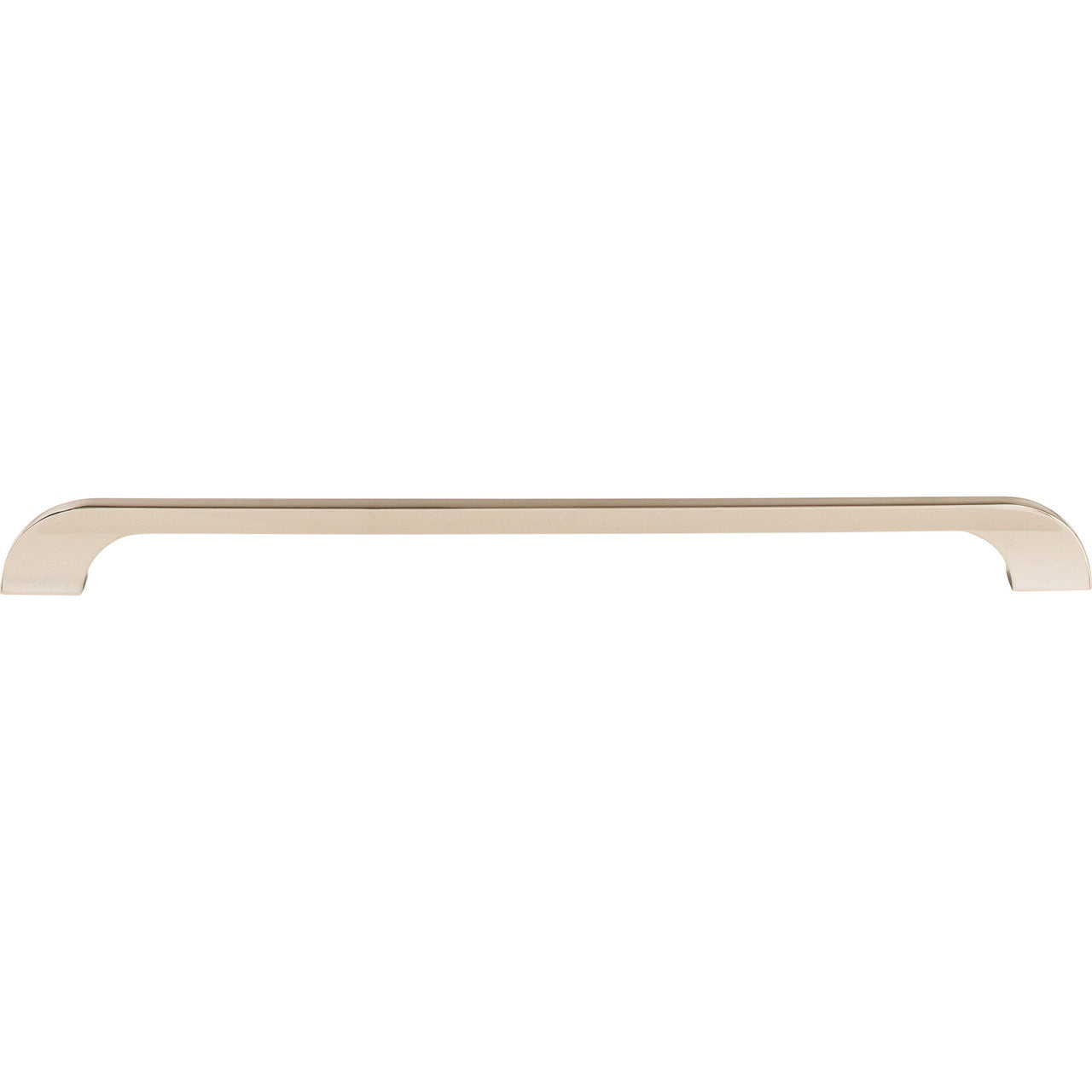 Top Knobs TK46PN: 12" cc Neo D-Handle Cabinet Pull - Polished Nickel
