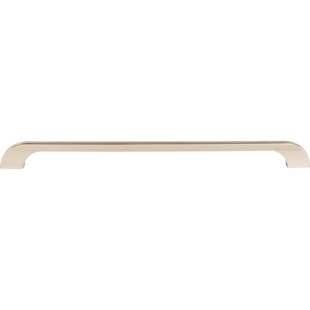 Top Knobs TK46PN: 12" cc Neo D-Handle Cabinet Pull - Polished Nickel
