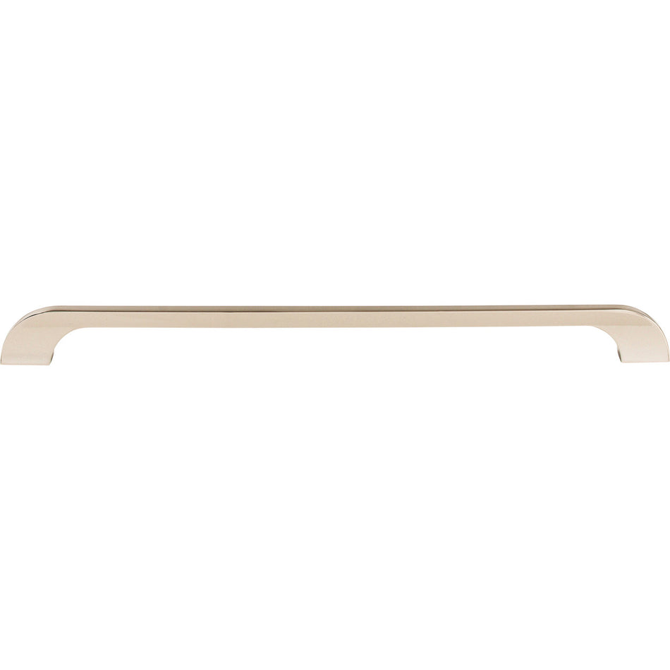 Top Knobs TK46PN: 12" cc Neo D-Handle Cabinet Pull - Polished Nickel