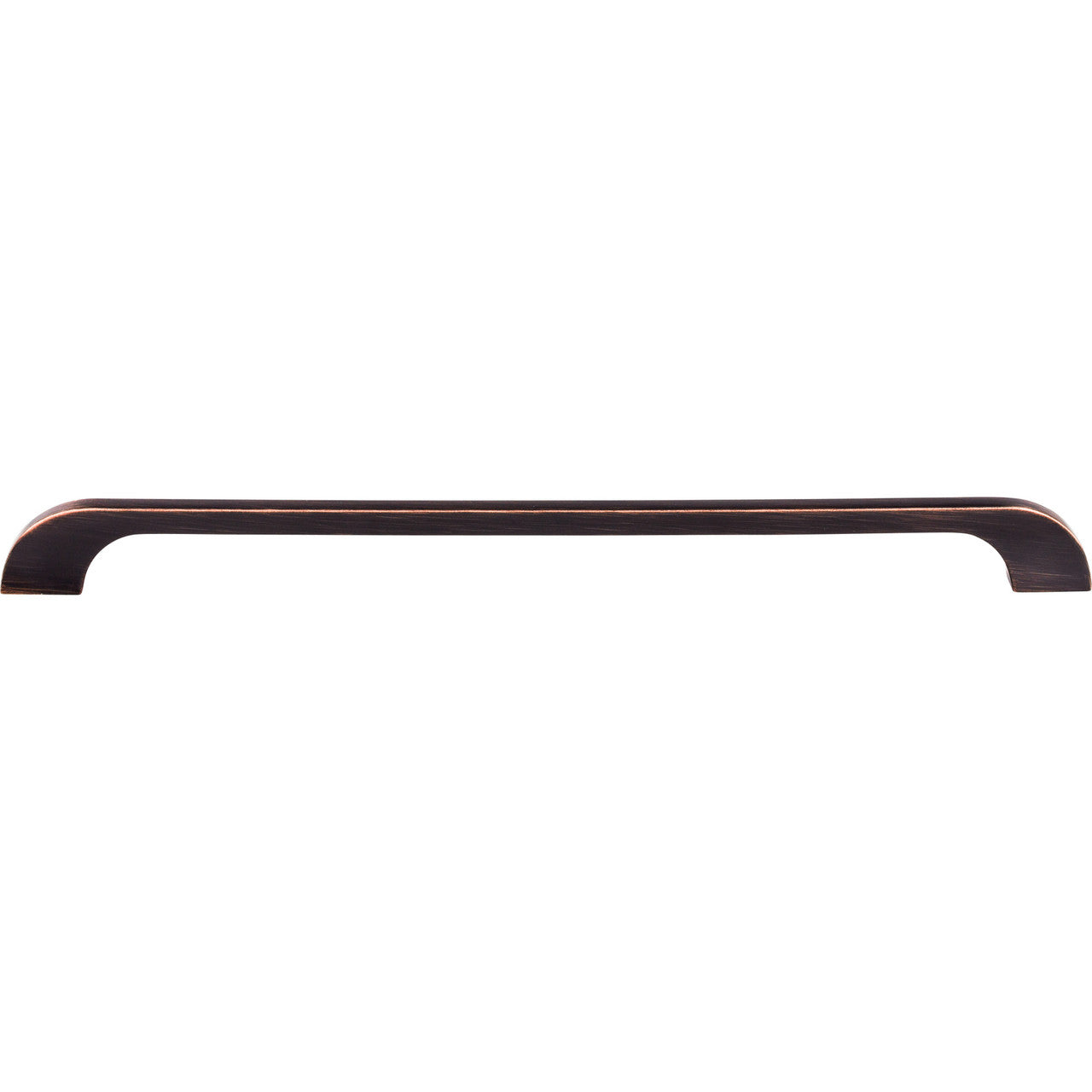 Top Knobs TK46TB: 12" cc Neo D-Handle Cabinet Pull - Tuscan Bronze