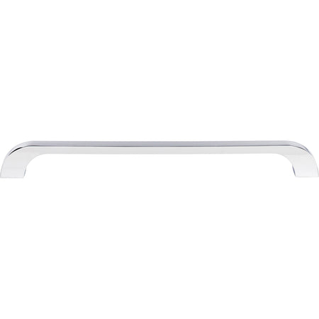 Top Knobs TK47PC: 12" cc Neo D-Handle Appliance Pull - Polished Chrome