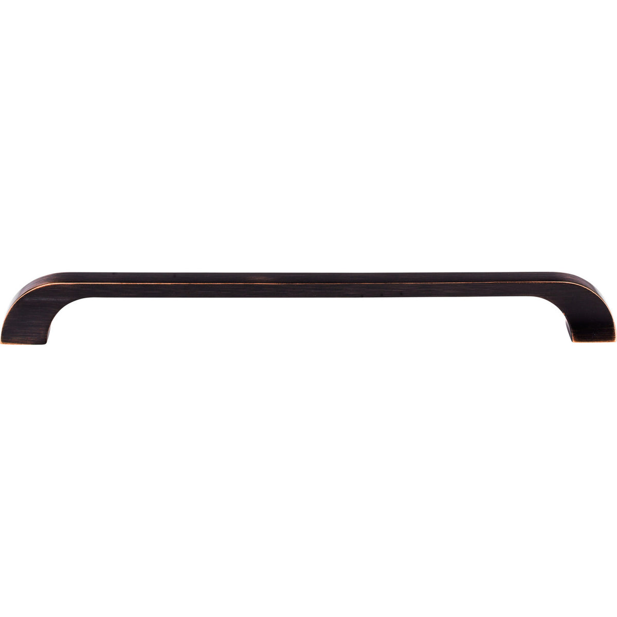 Top Knobs TK47TB: 12" cc Neo D-Handle Appliance Pull - Tuscan Bronze