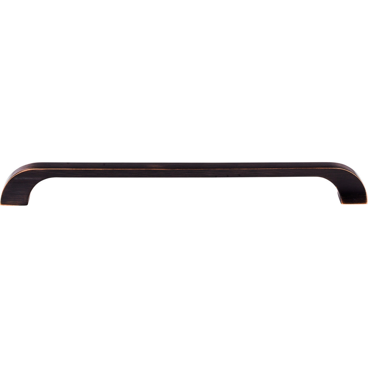 Top Knobs TK47TB: 12" cc Neo D-Handle Appliance Pull - Tuscan Bronze