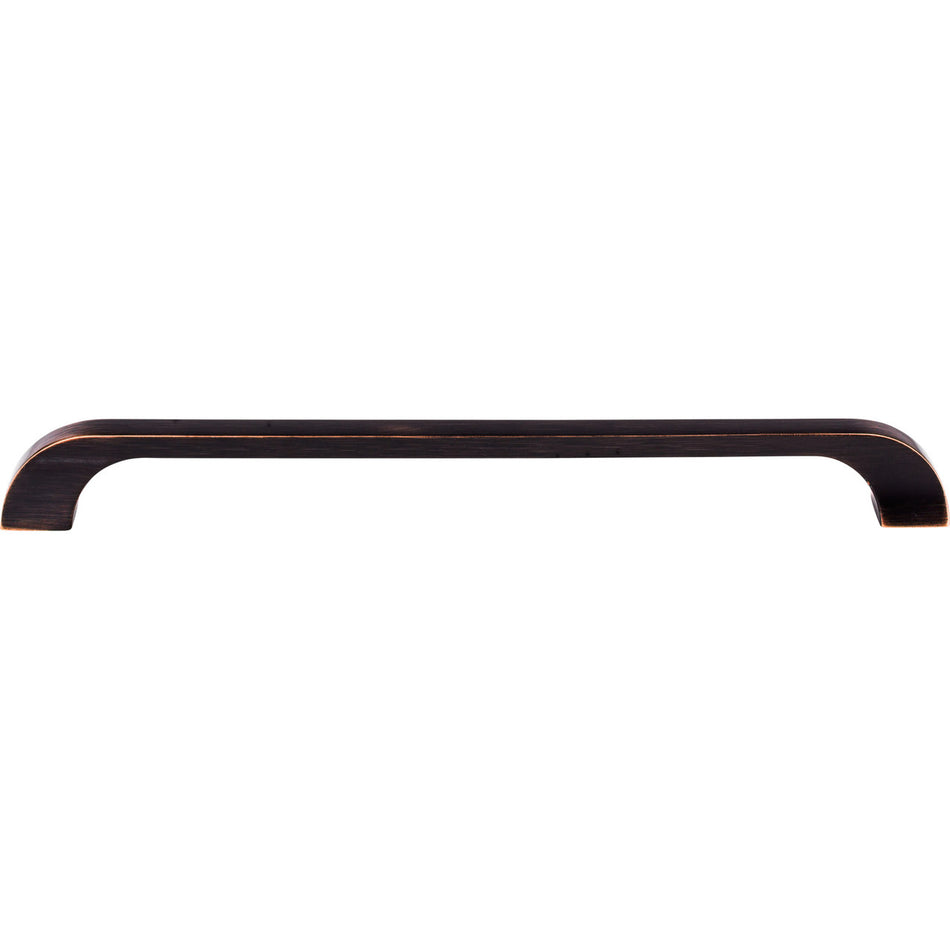 Top Knobs TK47TB: 12" cc Neo D-Handle Appliance Pull - Tuscan Bronze