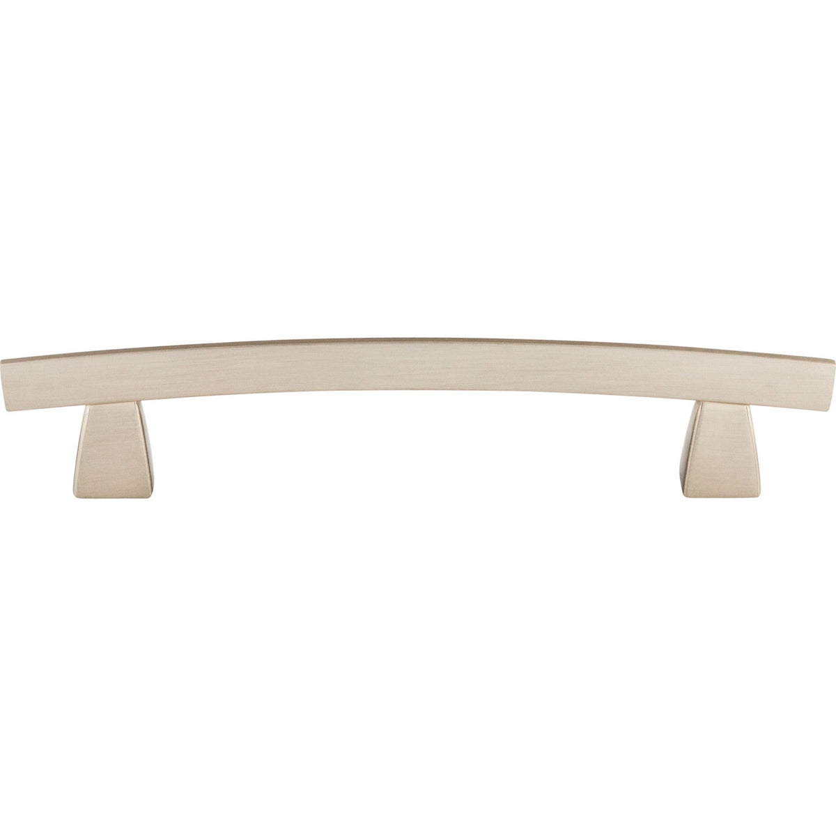 Top Knobs TK4BSN: 5" cc Sanctuary Arched Bar Cabinet Pull - Brushed Satin Nickel