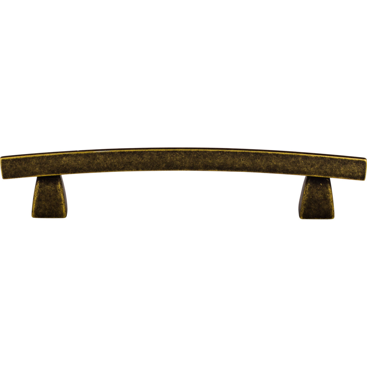 Top Knobs TK4GBZ: 5" cc Sanctuary Arched Bar Cabinet Pull - German Bronze