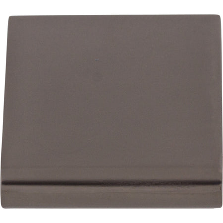 Top Knobs TK500AG: 5/8" cc Europa Tab Cabinet Pull - Ash Gray