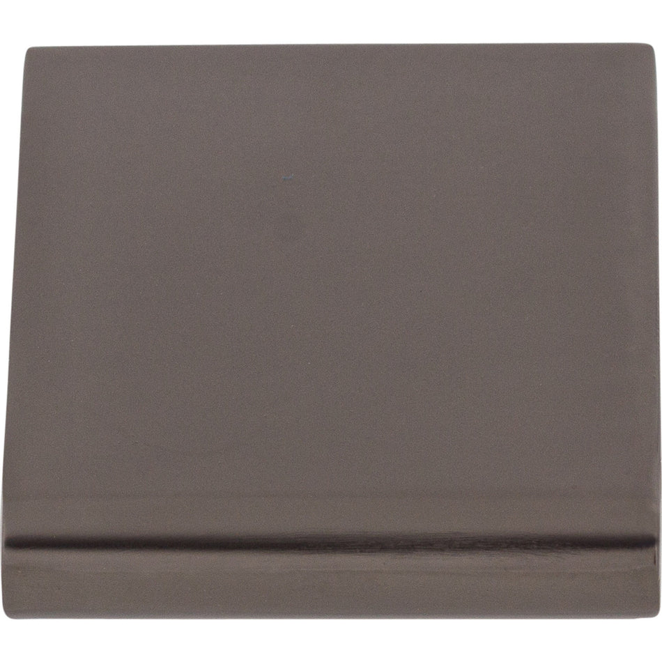 Top Knobs TK500AG: 5/8" cc Europa Tab Cabinet Pull - Ash Gray
