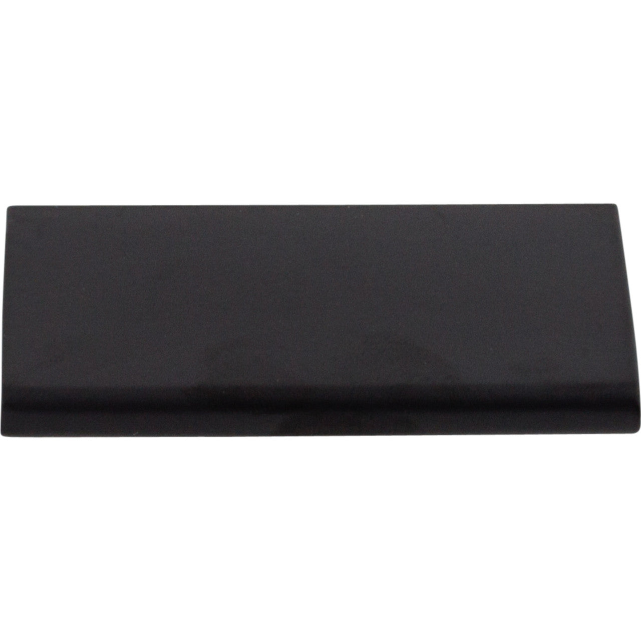 Top Knobs TK501BLK: 2" cc Europa Tab Cabinet Pull - Flat Black